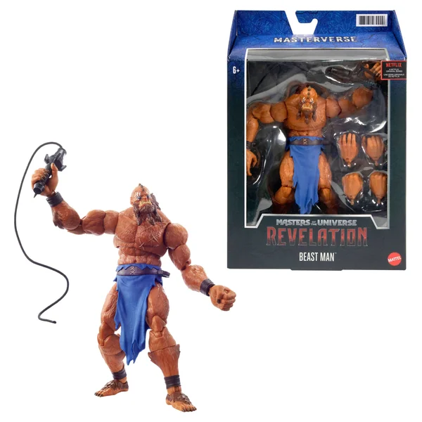 Beast Man figurine Masters of the Universe Masterverse Mattel 18 cm
