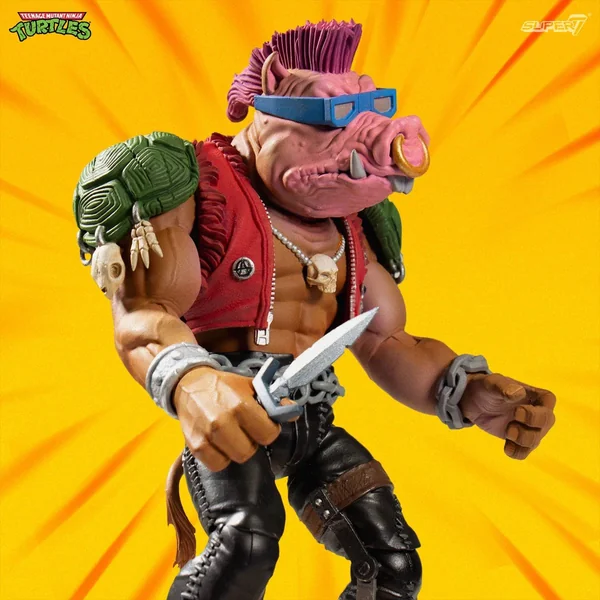Bebop figurine Ultimate Les Tortues Ninja TMNT Super7 18 cm