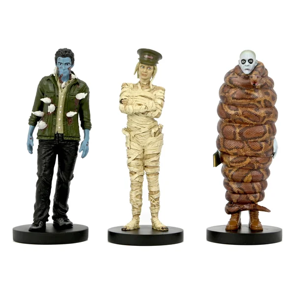 Beetlejuice pack 3 figurines Immigration Hall 1 Neca 10 cm