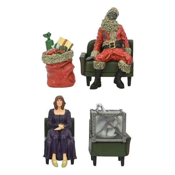 Beetlejuice pack 3 figurines Waiting Room 1 Neca 10 cm