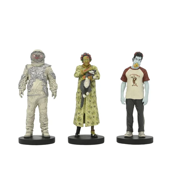 Beetlejuice pack 3 figurines Waiting Room 2 Neca 10 cm