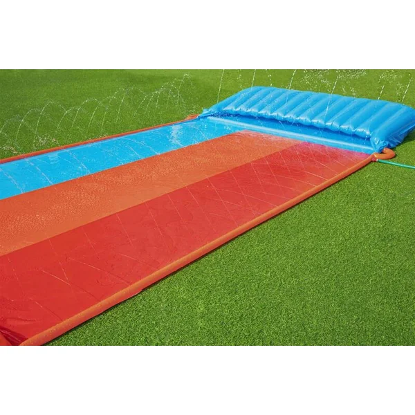 Bestway 52479 H2OGO!® Tsunami Splash Ramp™ toboggan pour 3 personnes 488 x 214 cm
