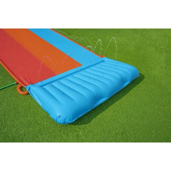 Bestway 52479 H2OGO!® Tsunami Splash Ramp™ toboggan pour 3 personnes 488 x 214 cm
