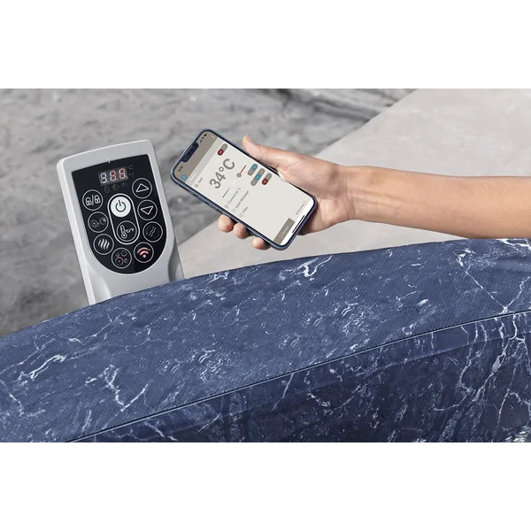 Bestway 6001W Spa LAY-Z-SPA®Toronto AirJet™ pour 6 personnes (Économie d'énergie) 190 x 70 cm