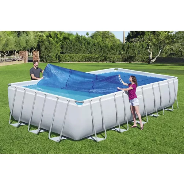 Bestway Bâche Solaire 7,32 x 3,66 m