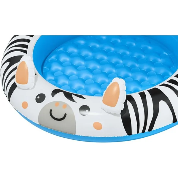 Bestway Piscine gonflable avec auvent zèbre, 97x66 cm