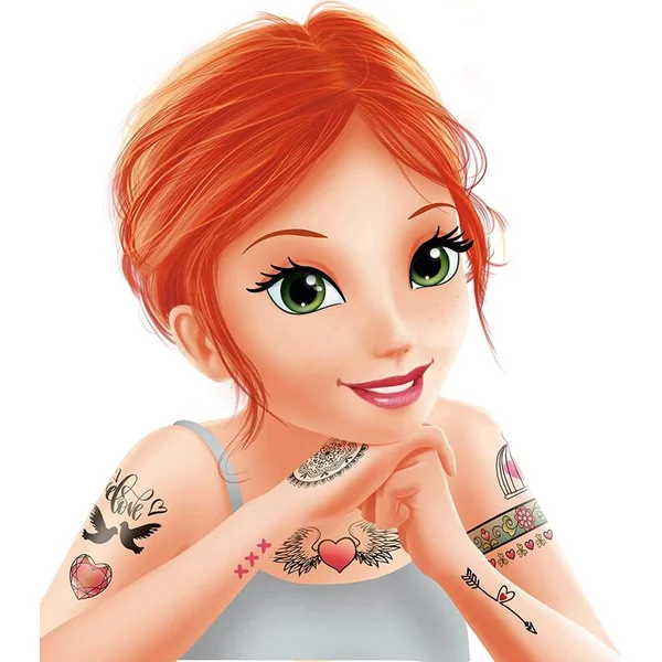 BeTeens Tatouage temporaire - coloré (TA003)