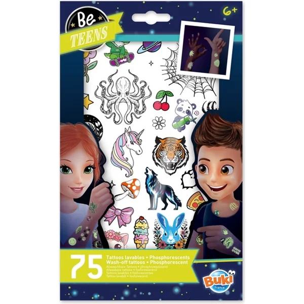 BeTeens Tatouage Temporaire - Phosphorescent