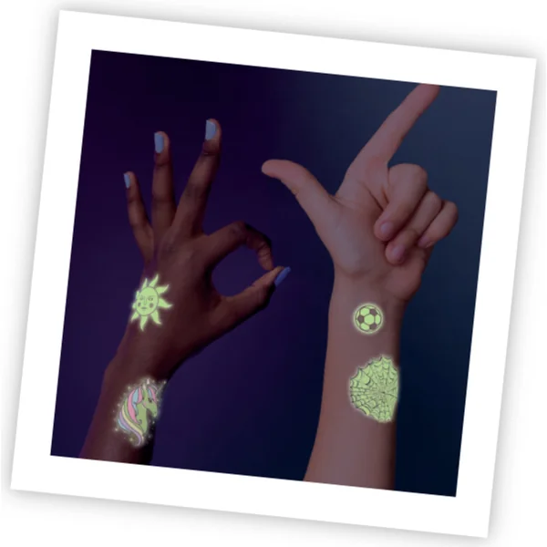 BeTeens Tatouage Temporaire - Phosphorescent