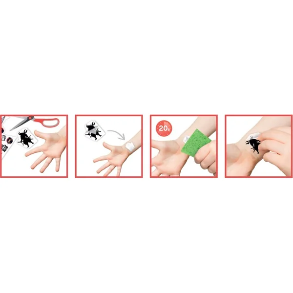 BeTeens Tatouage temporaire style MANGA & KAWAII