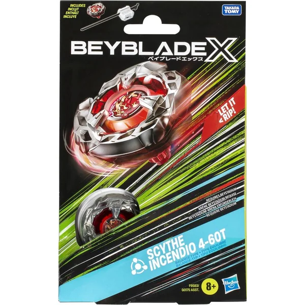 BEYBLADE X - STARTER - SCYTHE INCENDIO BALANCE