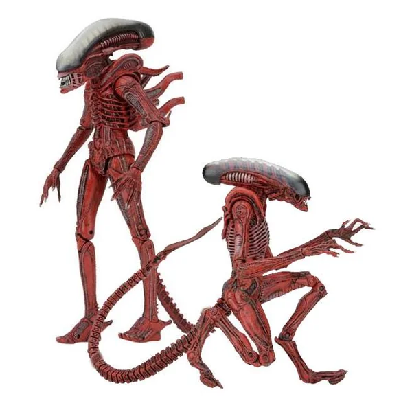 BIG CHAP & DOG ALIEN PACK 2 FIGURINES ALIENS GENOCIDE NECA 23 CM