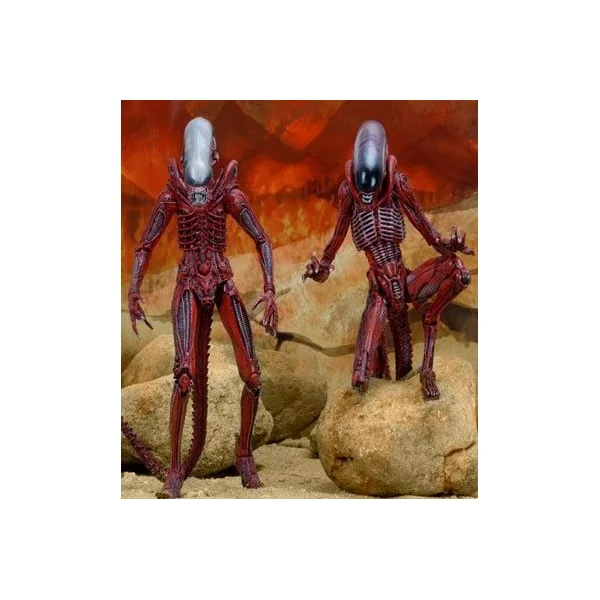 BIG CHAP & DOG ALIEN PACK 2 FIGURINES ALIENS GENOCIDE NECA 23 CM