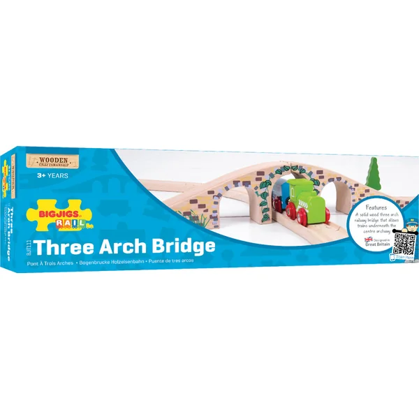 Bigjigs Rail Pont en bois
