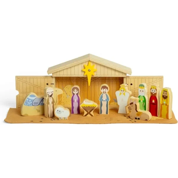 Bigjigs Toys Crèche en Bois