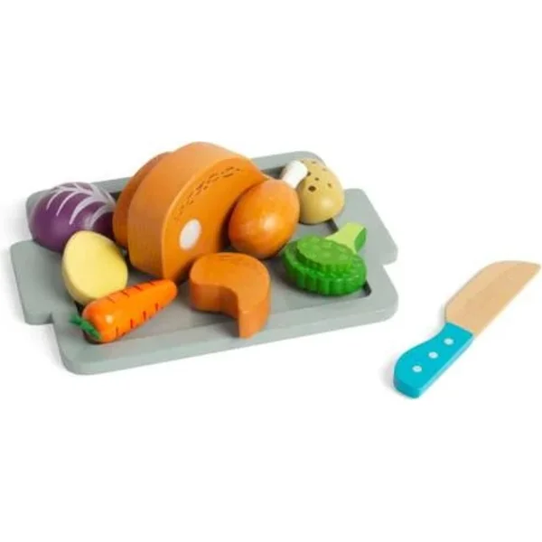 Bigjigs Toys Ensemble Poulet rôti avec légumes
