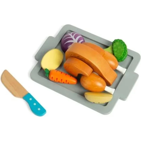 Bigjigs Toys Ensemble Poulet rôti avec légumes