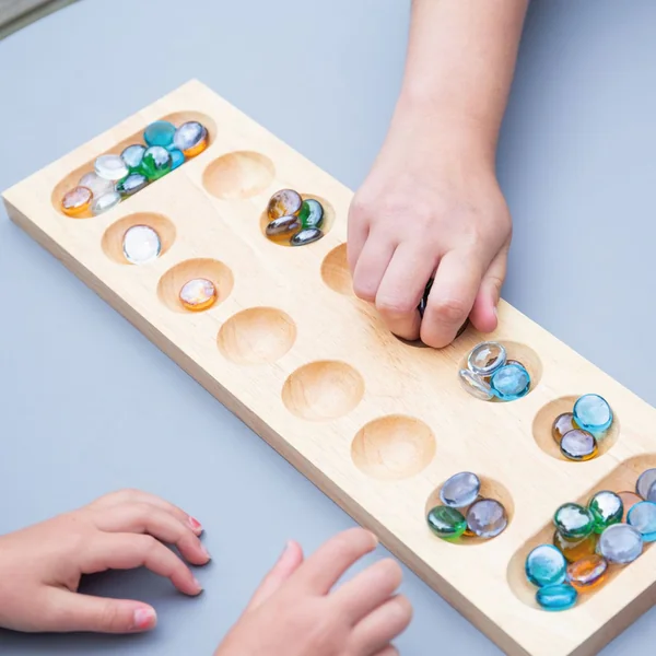 Bigjigs Toys Jeu de pierres Mancala