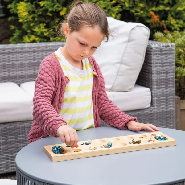 Bigjigs Toys Jeu de pierres Mancala