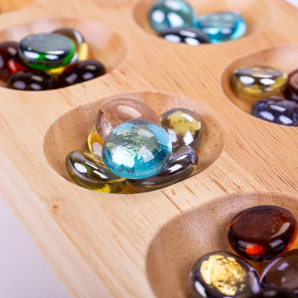 Bigjigs Toys Jeu de pierres Mancala