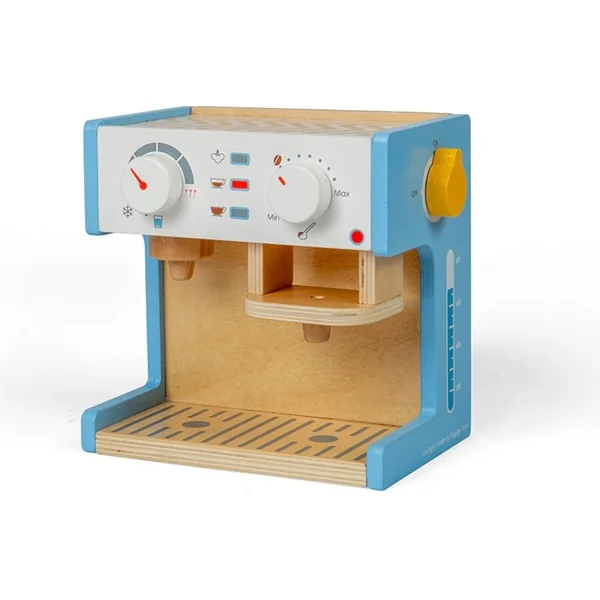 Bigjigs Toys Machine à café en bois