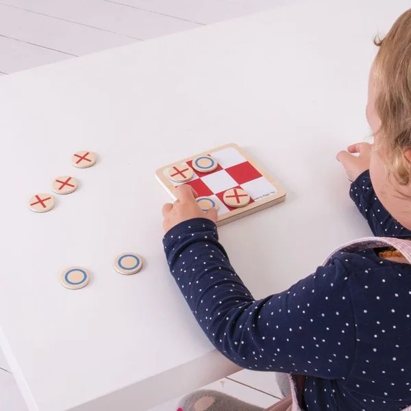 Bigjigs Toys Morpion en bois