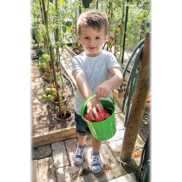 Bigjigs Toys Seau de jardin vert