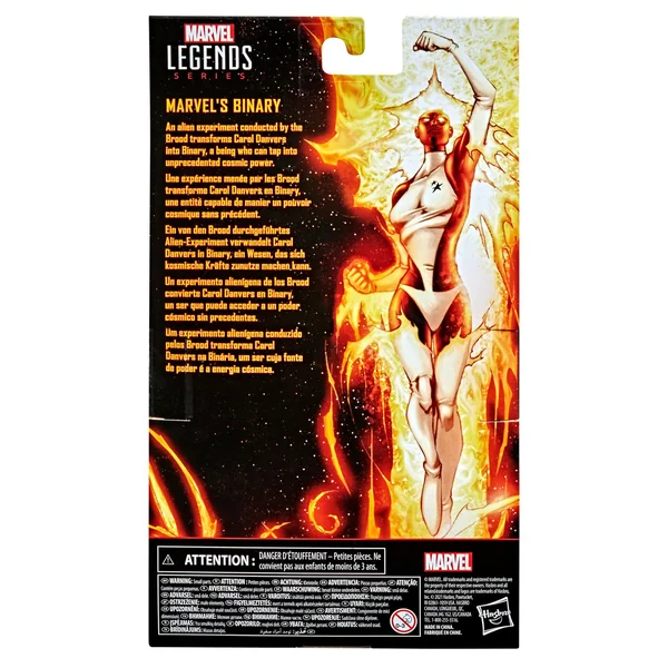 BINARY FIGURINE MARVEL LEGENDS SERIES HASBRO 15 CM