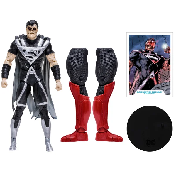 Black Lantern Superman figurine DC Blackest Night McFarlane Toys 18 cm