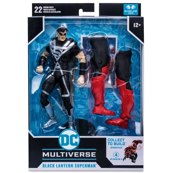 Black Lantern Superman figurine DC Blackest Night McFarlane Toys 18 cm