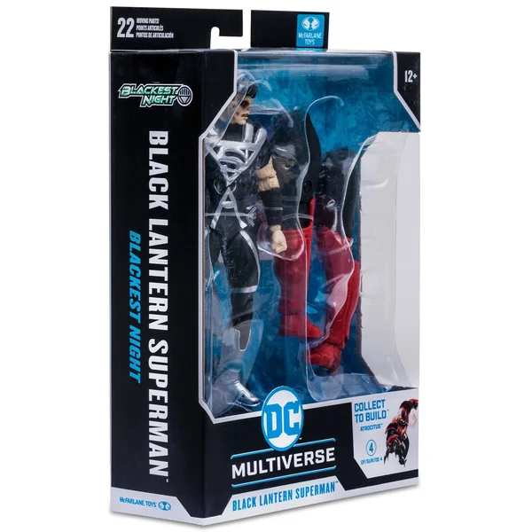 Black Lantern Superman figurine DC Blackest Night McFarlane Toys 18 cm