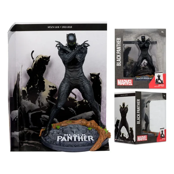 Black Panther statuette PVC 1/10 Marvel Knights #4 Marvel Collection McFarlane Toys 17 cm