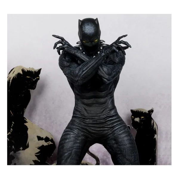 Black Panther statuette PVC 1/10 Marvel Knights #4 Marvel Collection McFarlane Toys 17 cm