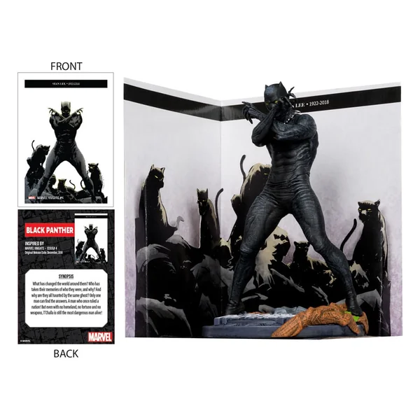 Black Panther statuette PVC 1/10 Marvel Knights #4 Marvel Collection McFarlane Toys 17 cm