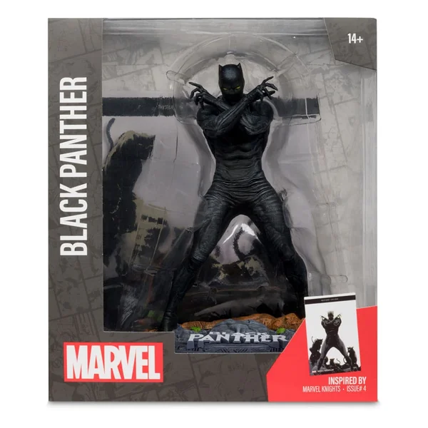 Black Panther statuette PVC 1/10 Marvel Knights #4 Marvel Collection McFarlane Toys 17 cm
