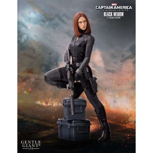 BLACK WIDOW STATUE RÉSINE CAPTAIN AMERICA 2 (THE WINTER SOLDIER) GENTLE GIANT 22 CM