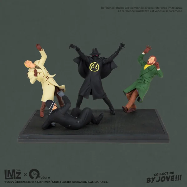 Blake & Mortimer, Olrik Guinea Pig La Marque Jaune collection By Jove !!! #02 LMZ Collectibles