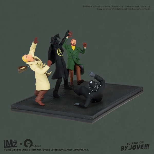 Blake & Mortimer, Olrik Guinea Pig La Marque Jaune collection By Jove !!! #02 LMZ Collectibles