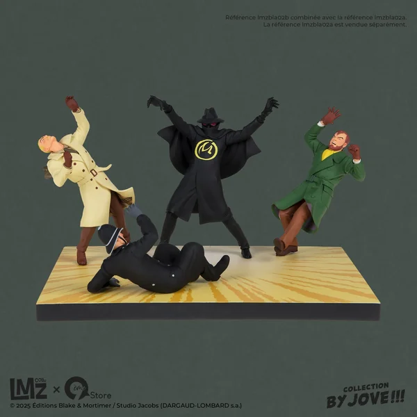 Blake & Mortimer, Olrik Guinea Pig La Marque Jaune collection By Jove !!! #02 LMZ Collectibles