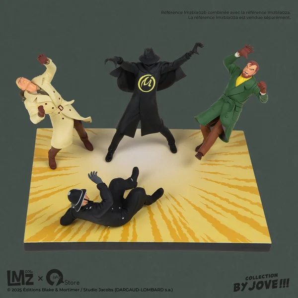 Blake & Mortimer, Olrik Guinea Pig La Marque Jaune collection By Jove !!! #02 LMZ Collectibles