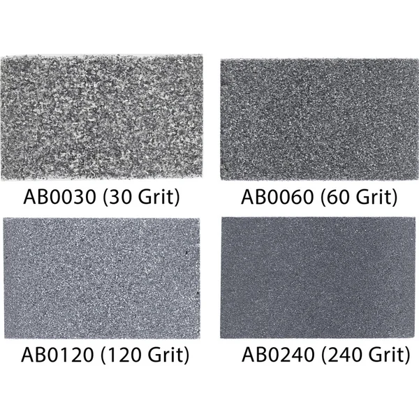 Bloc de ponçage en caoutchouc Modelcraft SiC 80x50x20mm P30