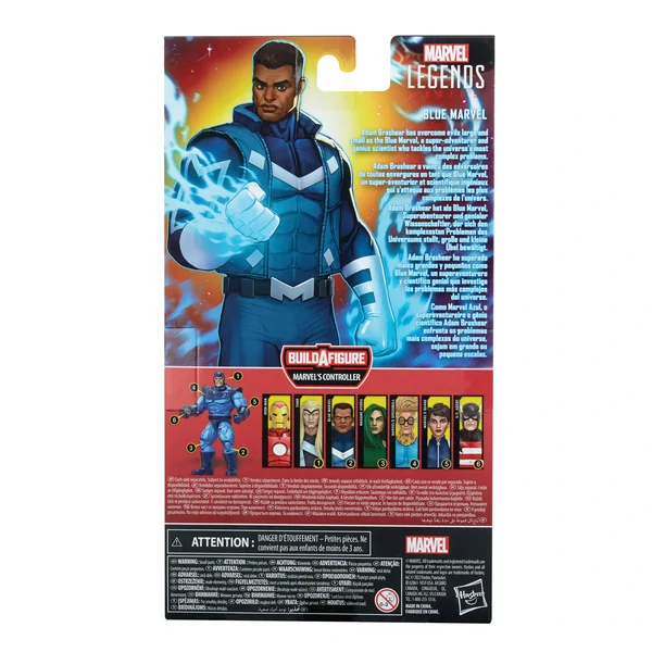 Blue Marvel figurine Marvel Legends Series Hasbro 15 cm
