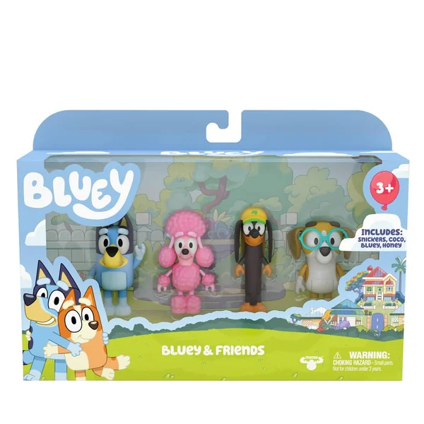 BLUEY - FIGURINE LES AMIS DE BLUEY