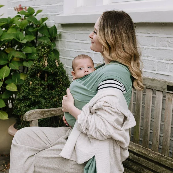BOBA Porte-bébé / écharpe Classic Wrap - Sage Green