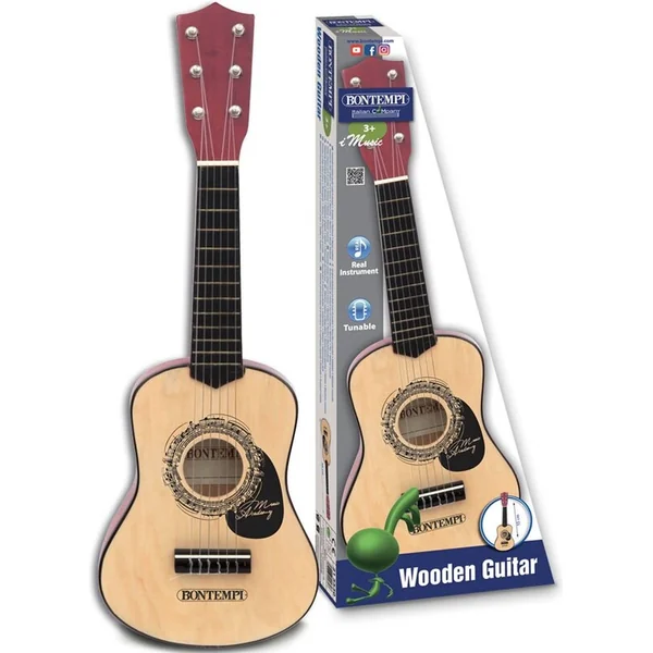 Bontempi Guitare classique en bois 55 cm 215530