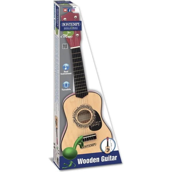 Bontempi Guitare classique en bois 55 cm 215530