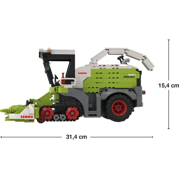 BRIXIES Plus 222.733 CLAAS JAGUAR 990 TERRA TRAC - ensileuse, 973 ch