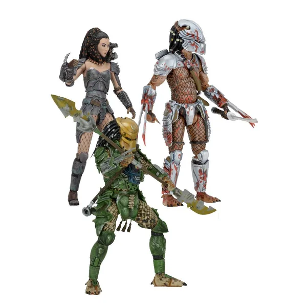 BROKEN TUSK PREDATOR FIGURINE PREDATOR SERIES 18 NECA 20 CM