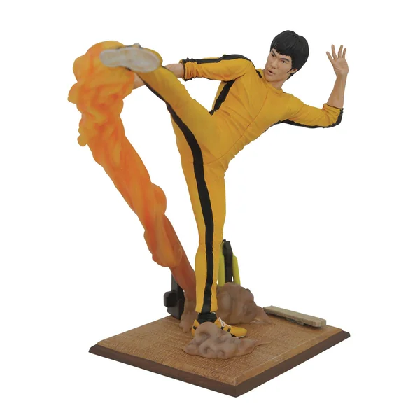 BRUCE LEE KICKING STATUETTE BRUCE LEE GALLERY DIAMOND SELECT
