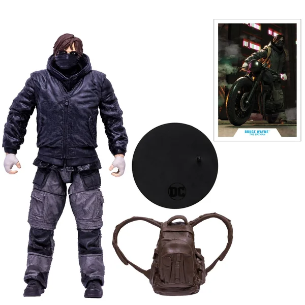 Bruce Wayne Drifter figurine The Batman DC Multiverse McFarlane Toys 18 cm